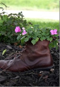 boot planter