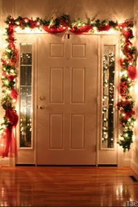 holiday doorway