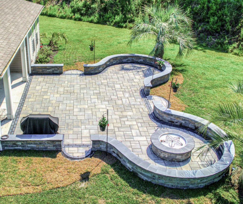 Designing your outdoor space with stonework.